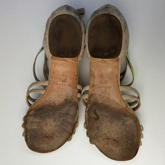 Chanel Gladiator Sandals 37.5 EU (7 US) - Picture 6 of 7